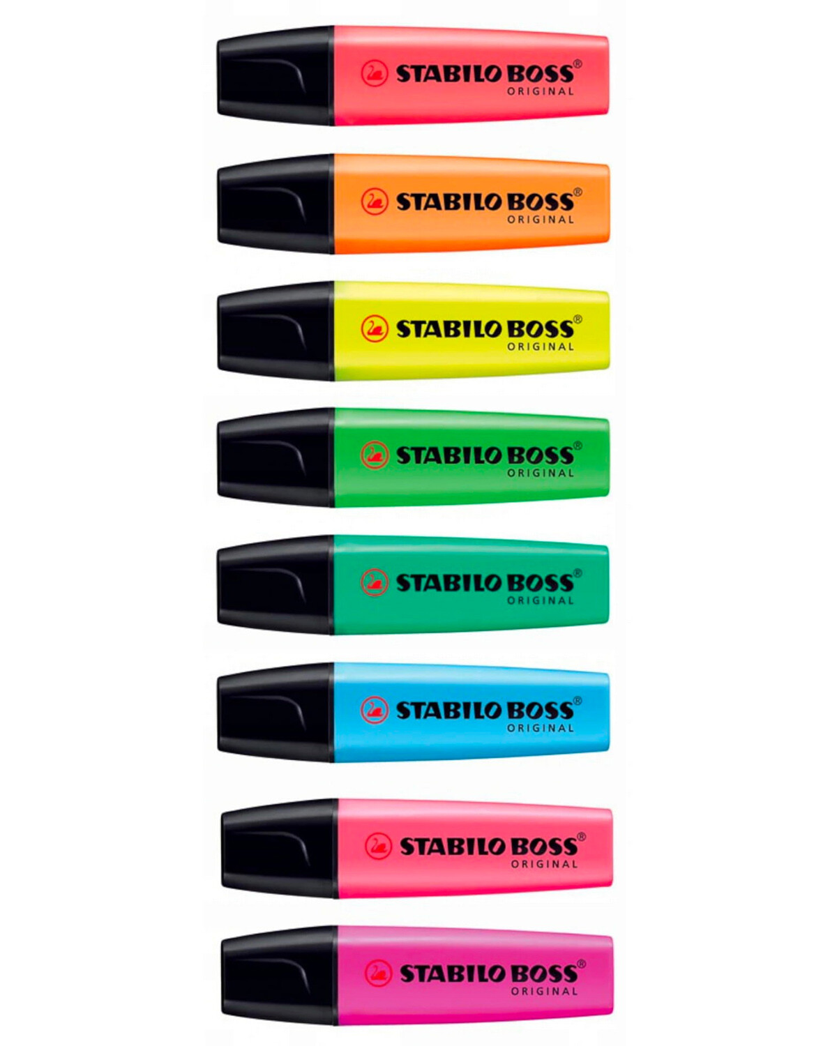 STABILO BOSS - Juego de marcadores originales, 8 colores