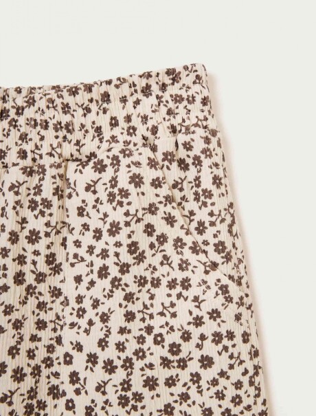 PANTALÓN TEXTURADO PARA NIÑA MULTICOLOR