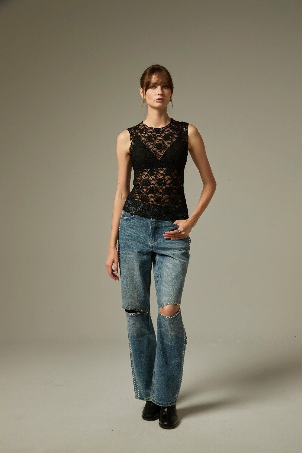 Tops Teria Negro
