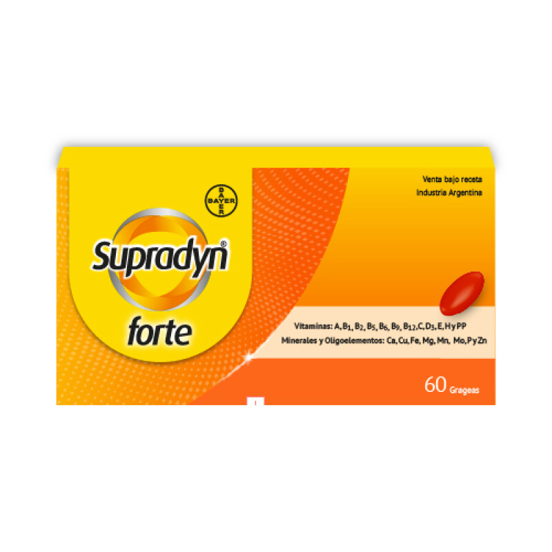 Supradyn Forte 60 Grageas Supradyn Forte 60 Grageas
