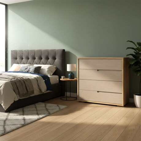 Comoda 4 cajones Moderna Hanover Frizz