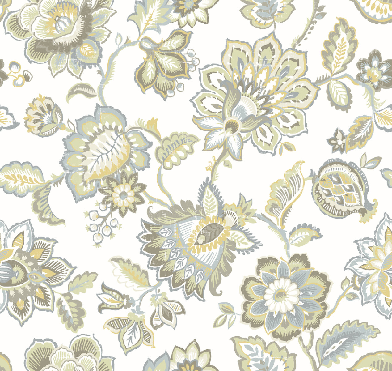 COLECCIÓN PERENNIAL - CORONA MUSTARD JACOBEAN - 