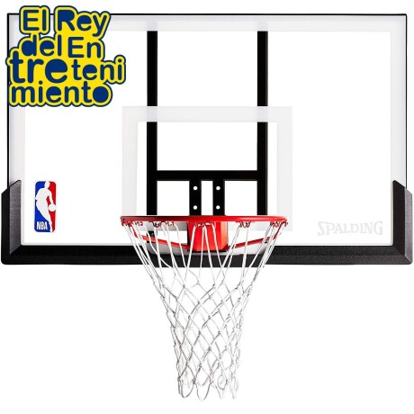 Tablero Spalding Acrílico Aro 50" Portátil Regulable Tablero Spalding Acrílico Aro 50" Portátil Regulable