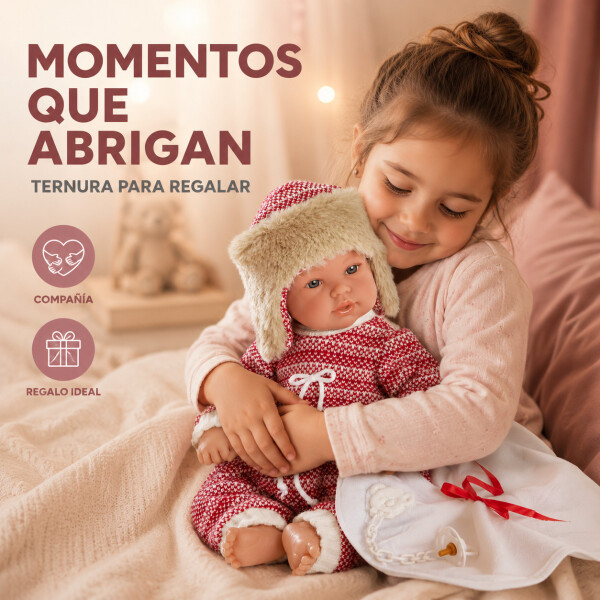 Muñeca Llorens Bebe Recién Nacido Lloron Invierno Niñas Muñeca Llorens Bebe Recién Nacido Lloron Invierno Niñas