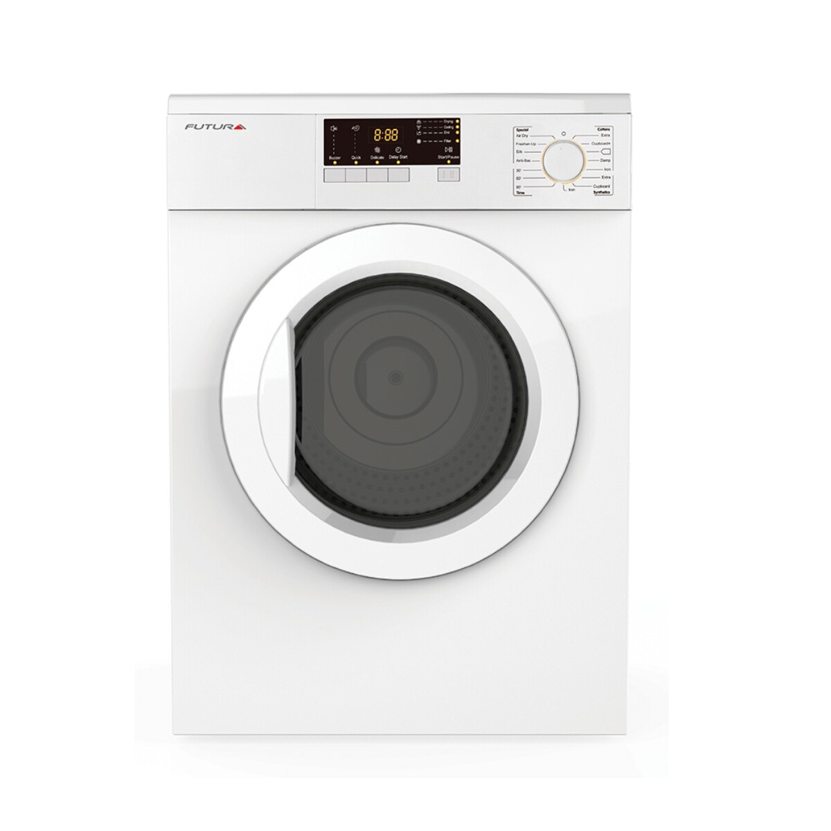 Secarropas Carga Frontal Futura Futsf70ev 7 Kg Blanco 