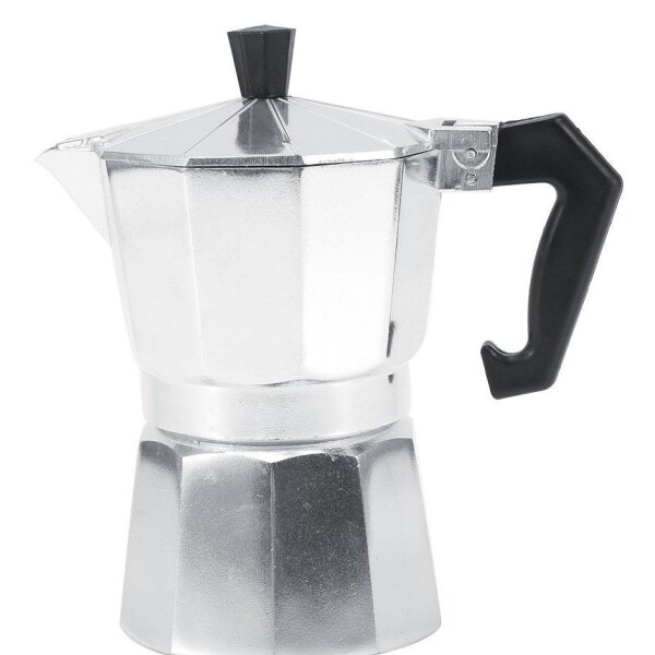 Cafetera Italiana Para 3 Tazas Aluminio Café Desayuno Cafetera Italiana Para 3 Tazas Aluminio Café Desayuno