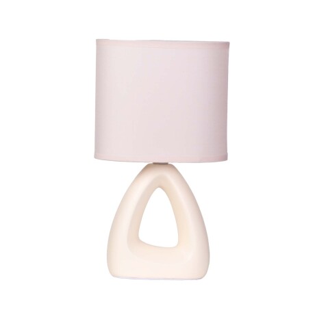 LAMPARA DE MESA CERAMICA MARRON AT24072