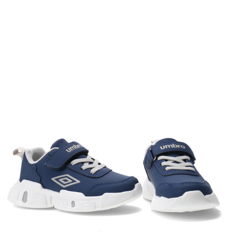 Championes Infantiles Umbro Tory Azul Marino - Azul Marino - Gris