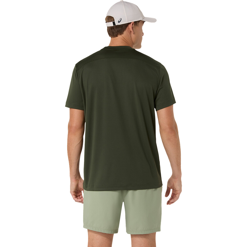 Polo Cps Court Ss Top Hombre Vintage Khaki