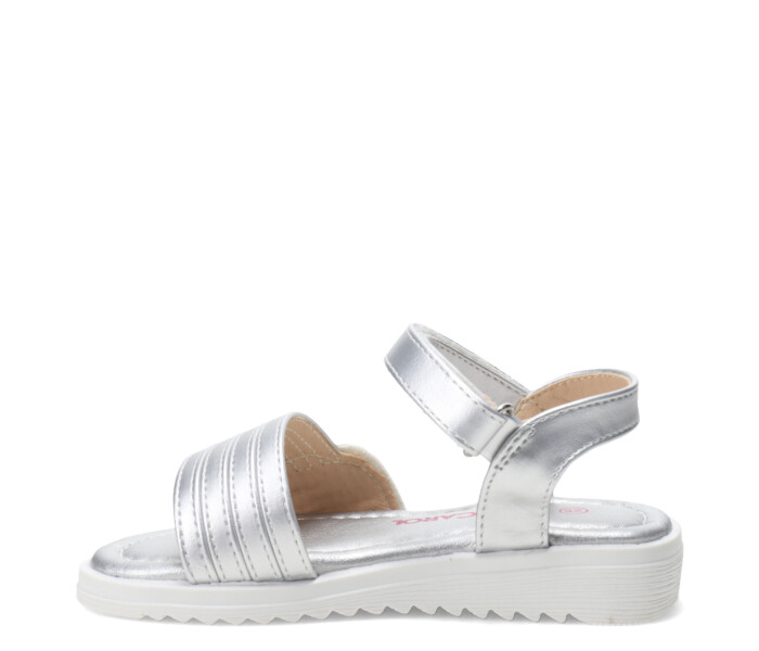 Sandalias de Niña MINI Miss Carol ANZAC con diseño de nube Plateado