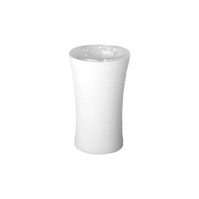 PORTA CEPILLO D7/H12CM BLANCO PORTA CEPILLO D7/H12CM BLANCO