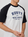T-SHIRT ERNEUS RUSTY Negro
