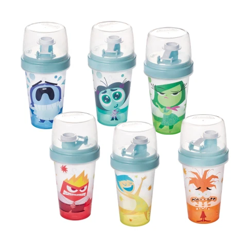 Vaso Milk Shake con Tapa Intensamente Diseño Surtido 320 ml U