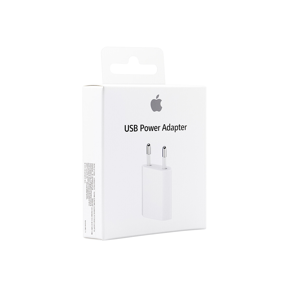 Ficha cargador original Apple 5W 