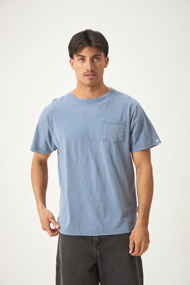 REMERA FLEX - AZUL PIEDRA 
