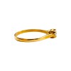 Anillo Solitario-Oro bajo-Piedra Zirconia-AN8061 conpiedra