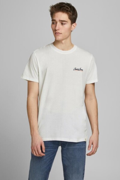 Camiseta melange con logo Cloud Dancer