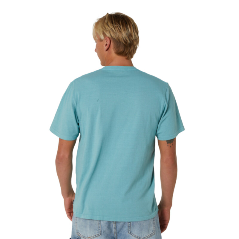 Remera MC Rip Curl Plain Wash-Celeste Remera MC Rip Curl Plain Wash-Celeste