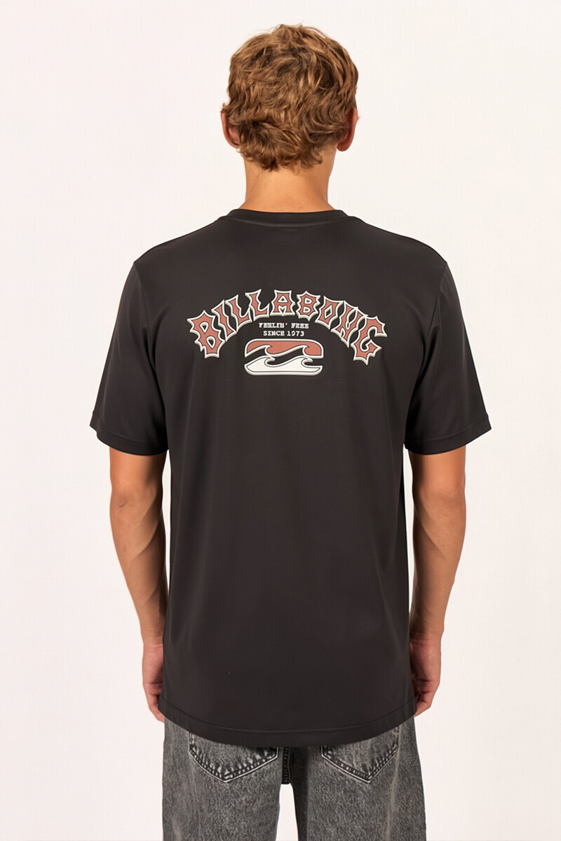 REMERA HERITAGE TEE J-negro