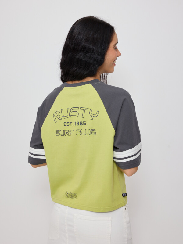 T-SHIRT NAYAN RUSTY Verde
