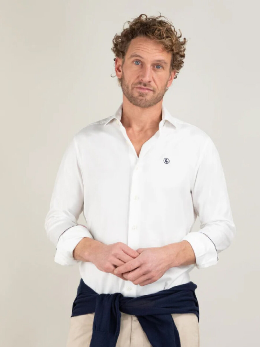 Camisa Popelín - Blanca 