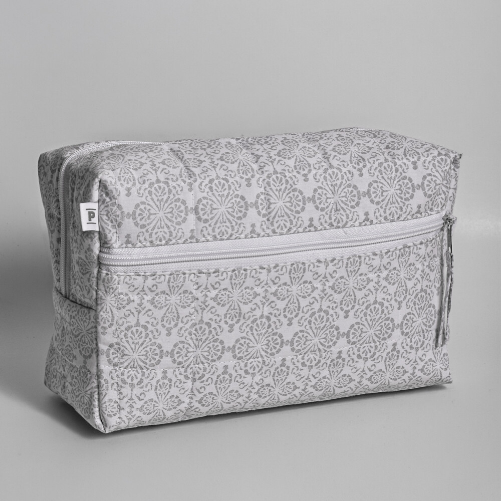 Set X2 Necessaires Quinn Col. Bea Corbatero Gris