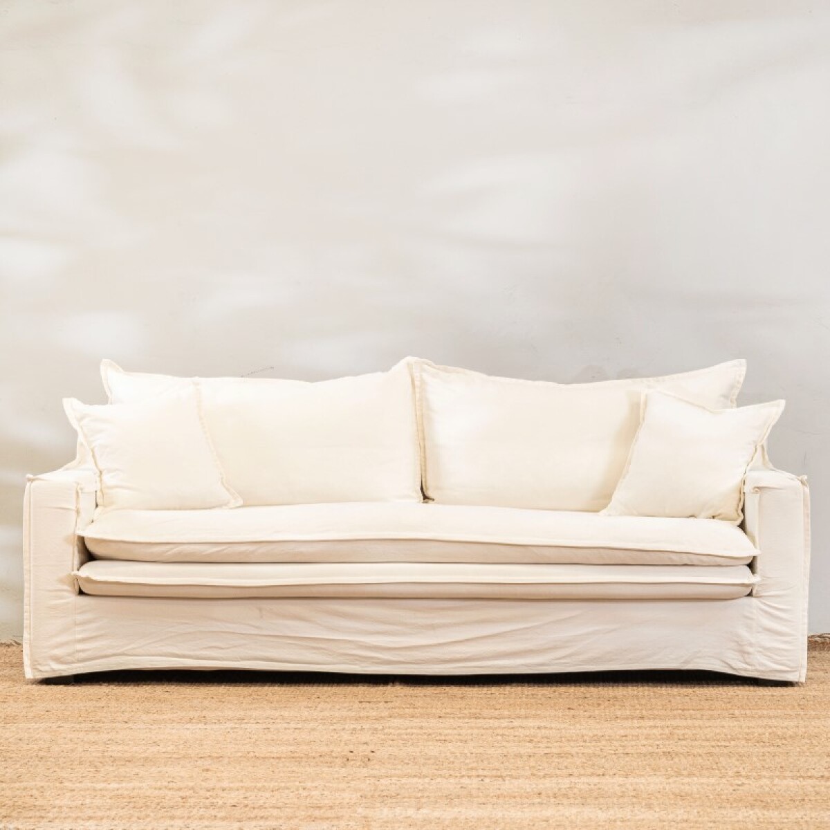 Sillón Tessa 3 Cuerpos Beige 