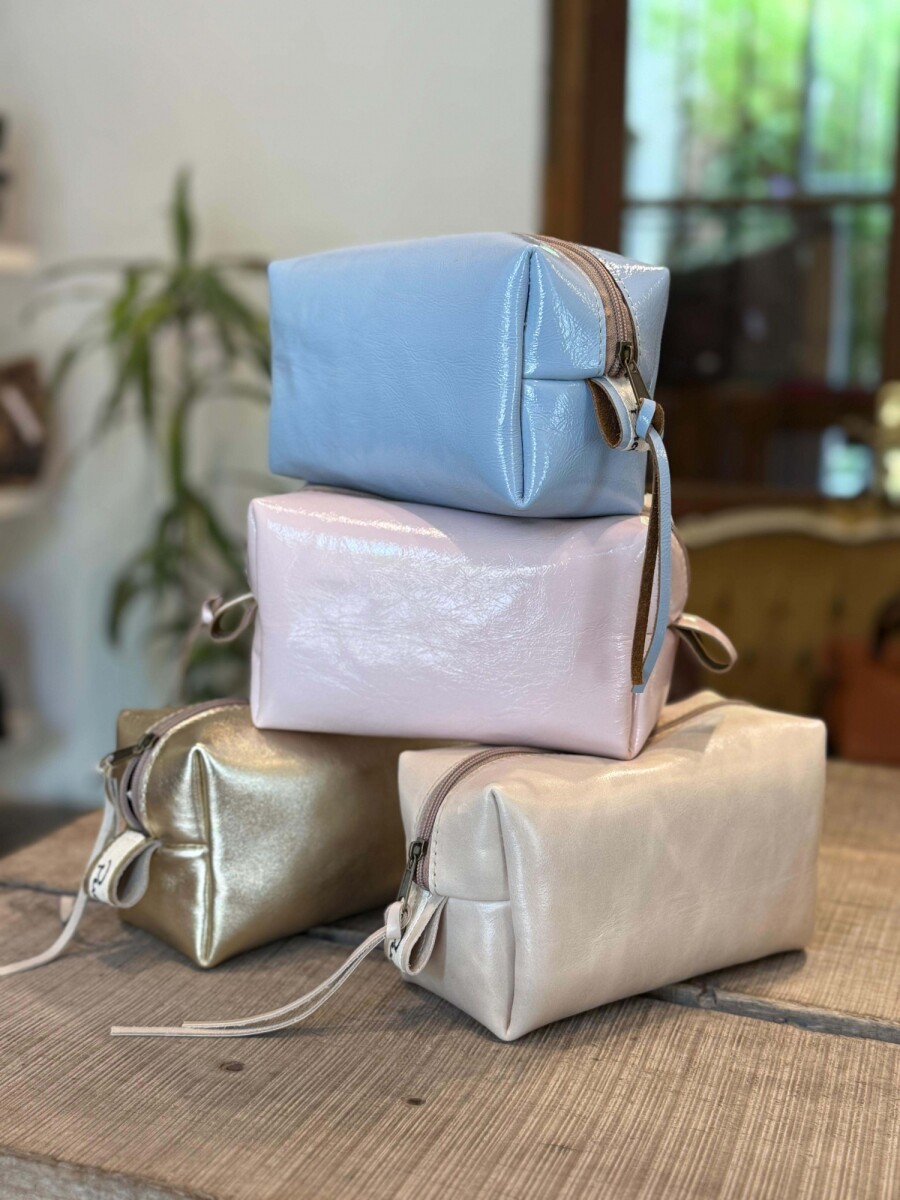 Neceser de Cuero - Natural 