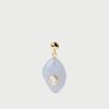 CHARM PDPAOLA SERENITY BLUE AGATE Charm Pdpaola Serenity Blue Agate