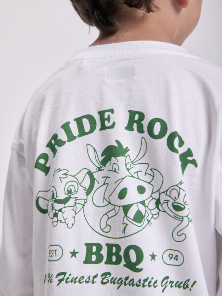 Remera estampada Rock Blanco