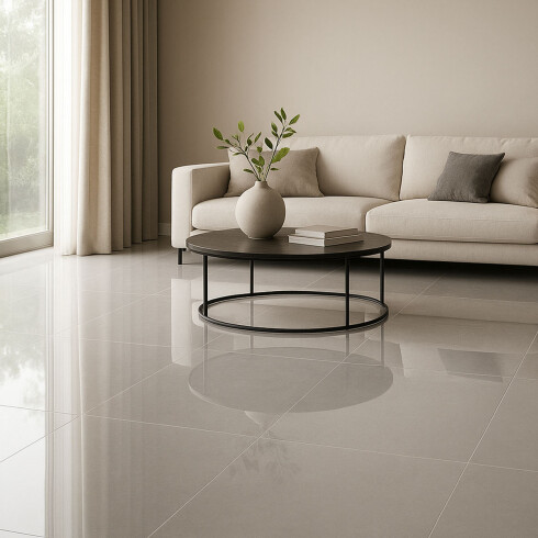 CERAMICA PISO 70X70 RECTIFICADA PULIDA GRIS BRILLANTE GAMAS DE GRIS