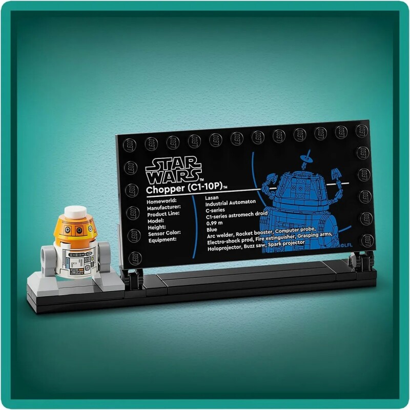 LEGO Star Wars Chopper C1-10P Ahsoka – Droide Astromecánico 1039 Piezas LEGO Star Wars Chopper C1-10P Ahsoka – Droide Astromecánico 1039 Piezas
