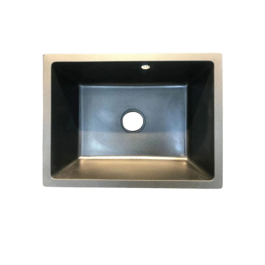 Pileta simple Composite negra 60 x 45 Pileta simple Composite negra 60 x 45