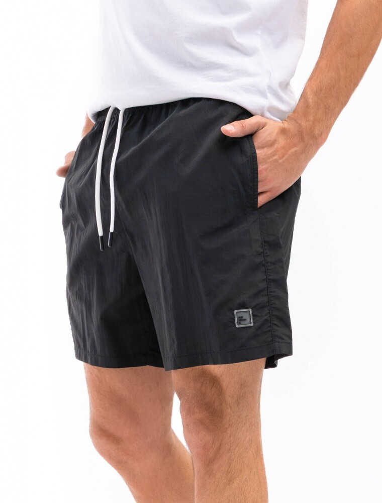 Short de Baño Microfibra Chipre Negro