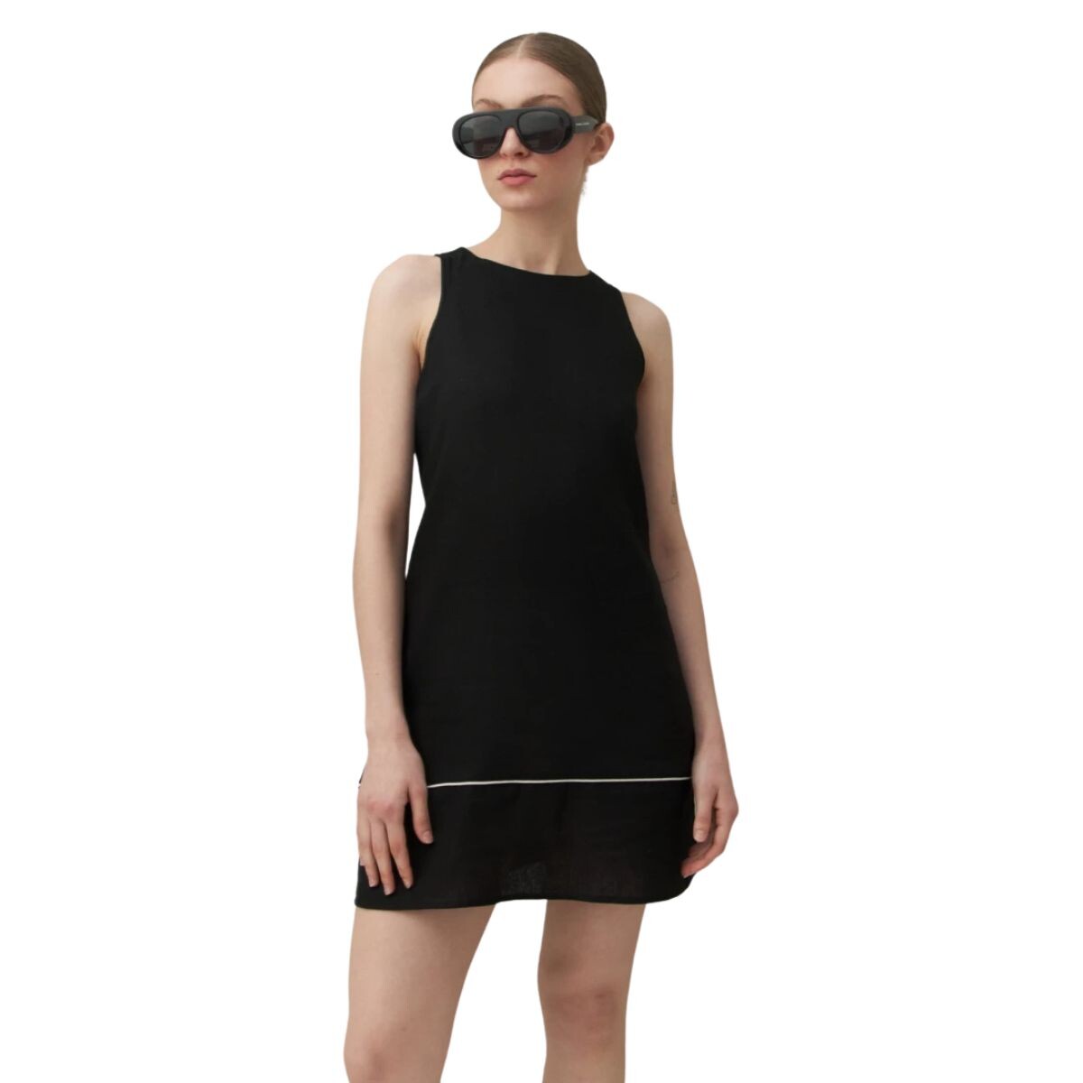 VESTIDO MARLON XS-XL - NEGRO 