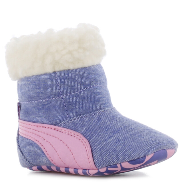 Championes de Niños Puma Baby Boot Fur Violeta - Rosado