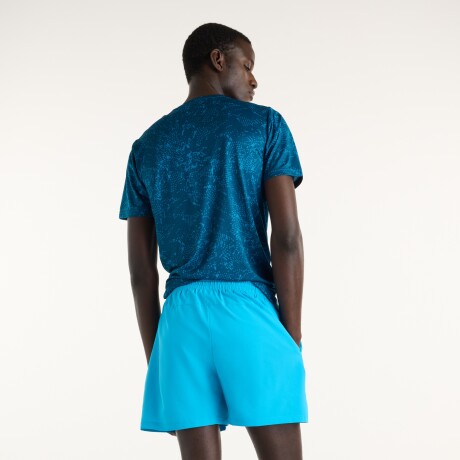 Short New Balance de Hombre -Sport Essentials 5"- MS41227ATD BLUE