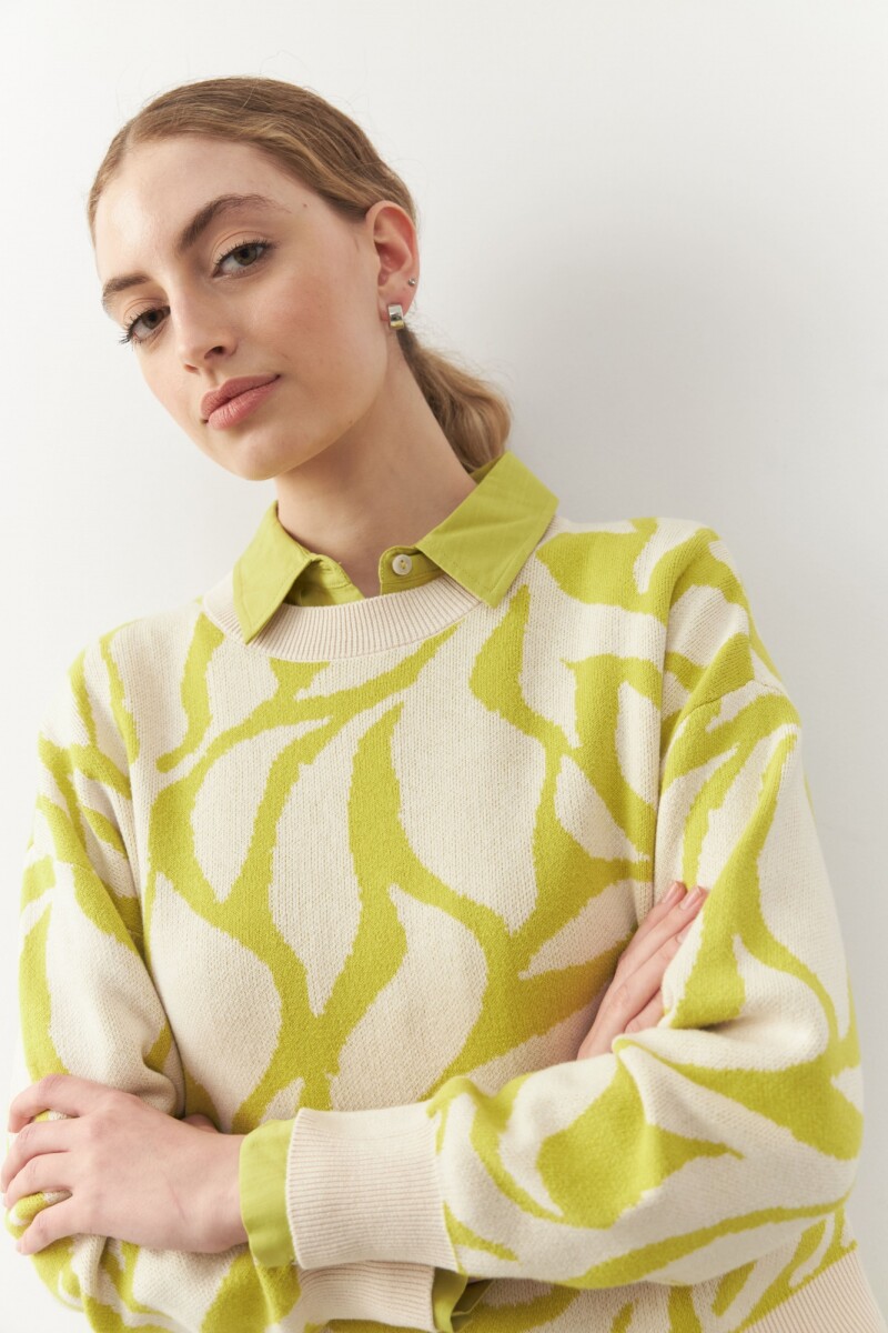 SWEATER ARAUCARIA Verde Manzana