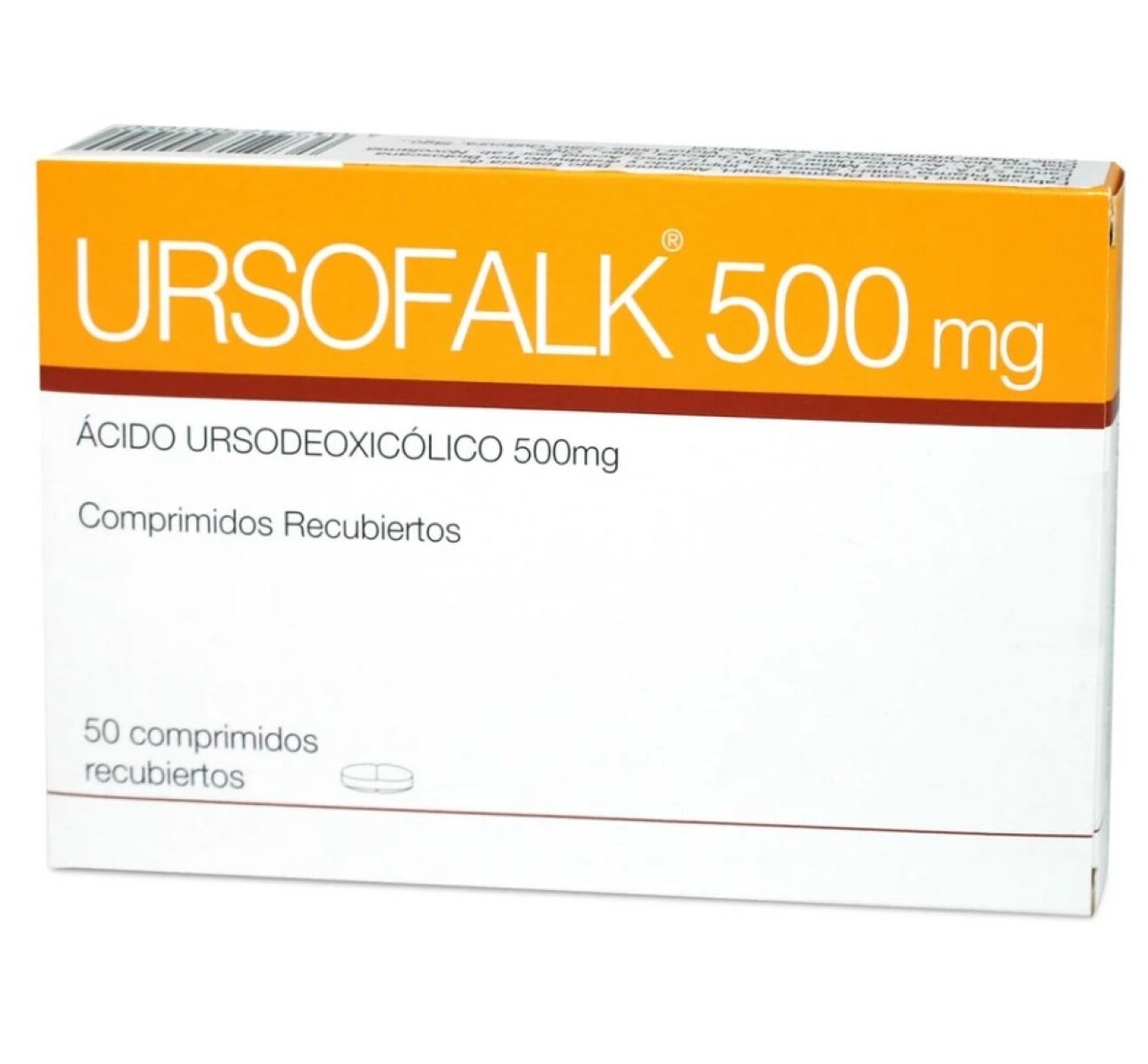 Ursofalk 500mg 50 Comprimidos 