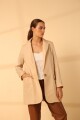BLAZER CIPRA LINEN SS24 Beige