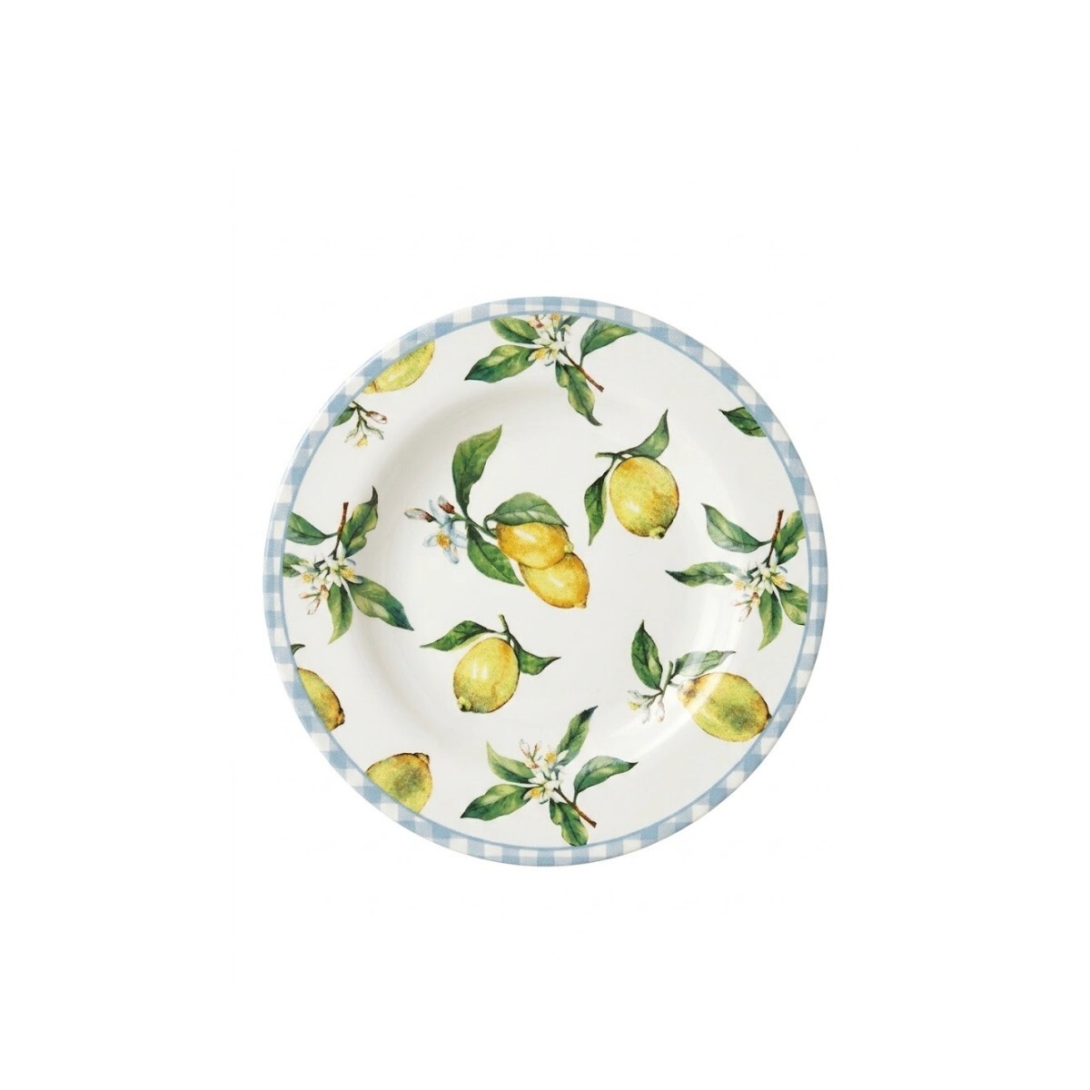 PLATO HONDO DIS LIMONES AMALFITANA 25CM 
