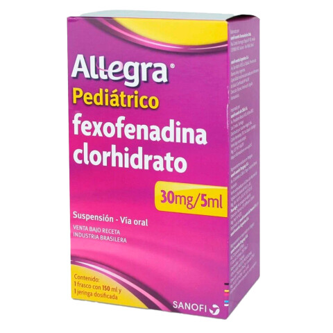 Allegra Pediatrico Suspensión Oral 150 ml Allegra Pediatrico Suspensión Oral 150 ml