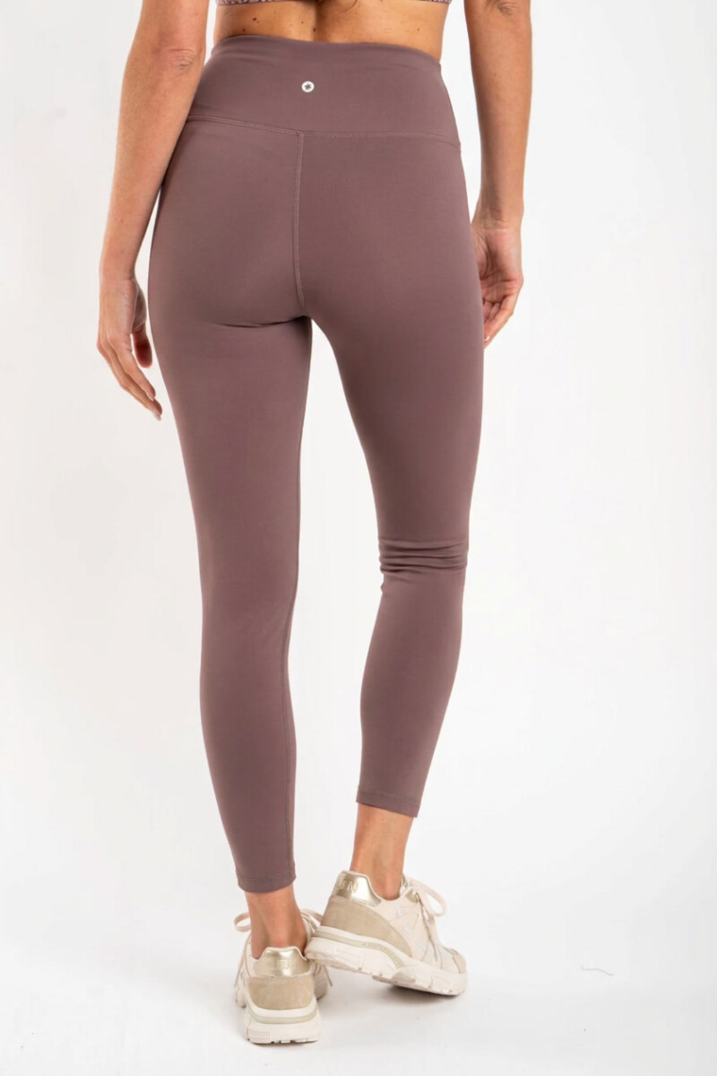 Legging Fitness Tiro Alto Malva