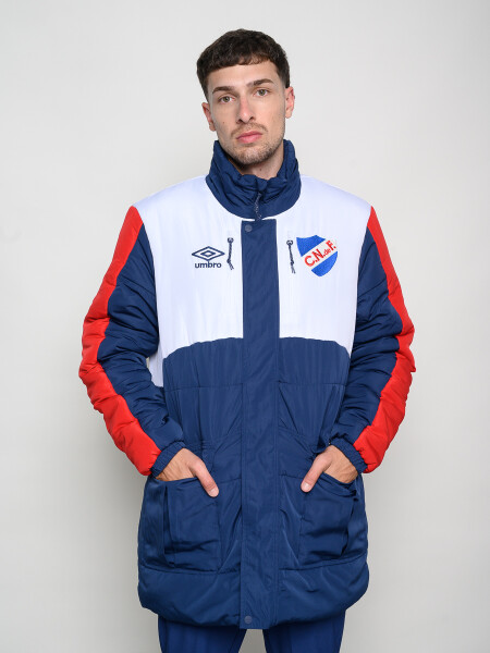 Parka Heritage CNdeF Nacional Hombre Azul Marino, Rojo, Blanco