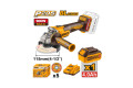 AMOLADORA ANGULAR 115MM A BATERIA P20S 20V BRUSHLESS + 5 DISCOS + BAT 4.0AH + CARGADOR AMOLADORA ANGULAR 115MM A BATERIA P20S 20V BRUSHLESS + 5 DISCOS + BAT 4.0AH + CARGADOR