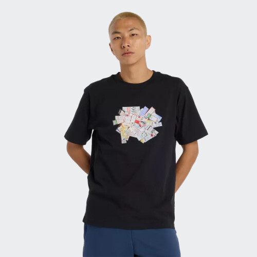 Remera New Balance Ticket Negro