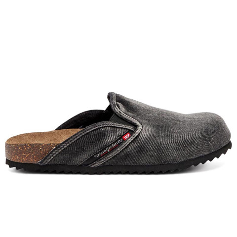 Zuecos Para Hombre D-Woodstock Slip-On Negro