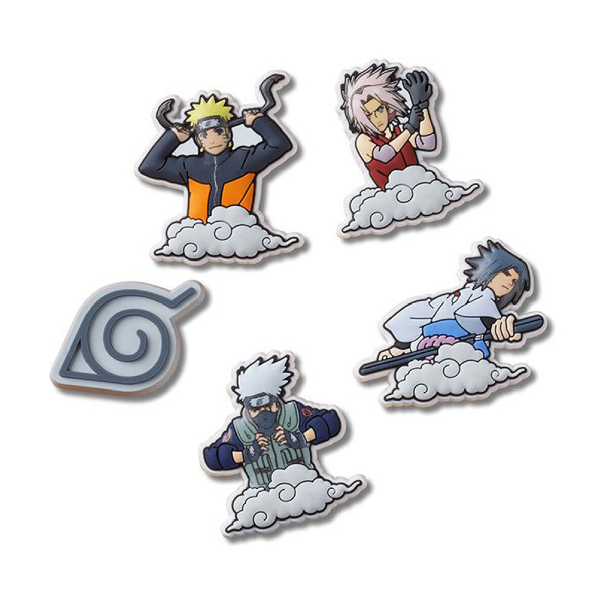 Jibbitz Naruto Uzumaki 5 Pack 