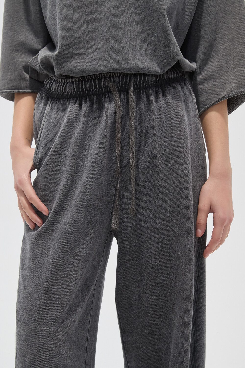 Pantalon Deportivo Durda Gris Oscuro