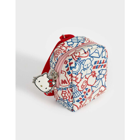 Llavero & Charm Mini Mochila ''hello Kitty'' Combinacion Multicolor